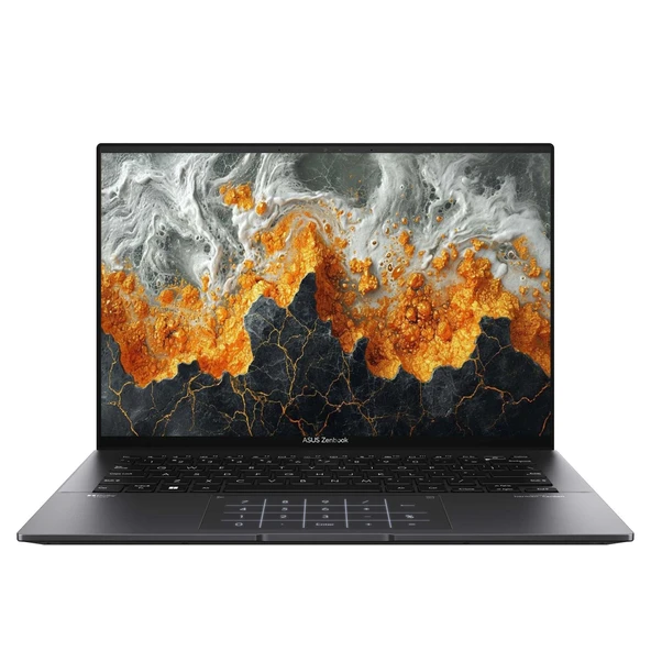 Asus ZenBook 14 UM3402YA-WS74T Ryzen7 7730U 16GB 512SSD 14" WQXGA+ Touch W11H Dizüstü Bilgisayar ürün görseli 1