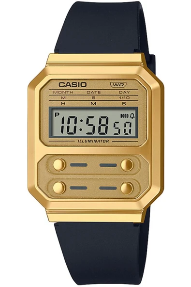 CASIO A100wefg-9adf Vintage Retro Kol Saati ürün görseli 1