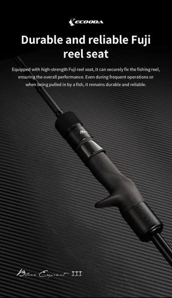 Ecooda Black Expert 3 190cm 180-300g Slow Jigging Kamışı ürün görseli 1