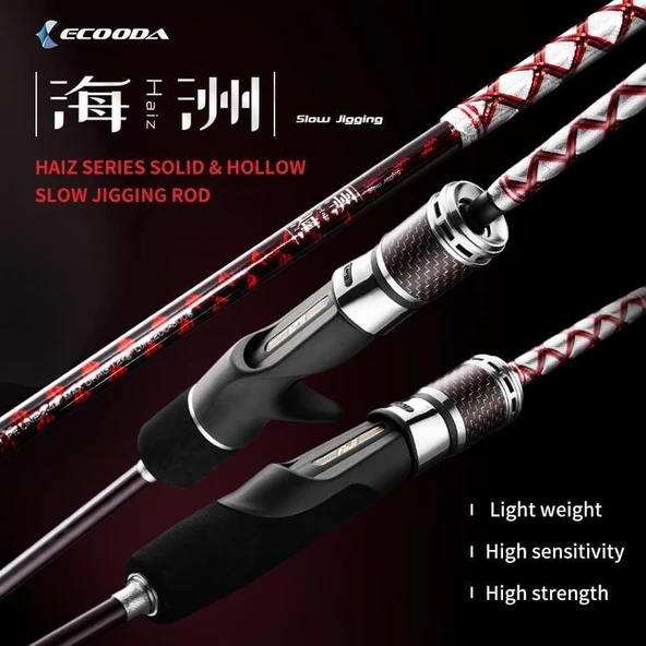 Ecooda Haiz Solid 188cm 100-200g Slow Jigging Kamışı - Resim 6