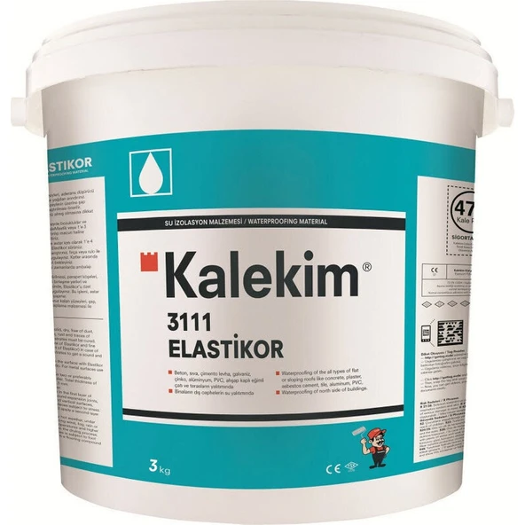 Kalekim Elastikor Izolasyon Malzemesi 20 kg yeni tarihli ürün ürün görseli 1