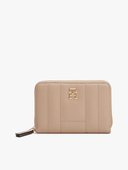 Tommy Hilfiger   TH FEMININE MED ZA Kadın Bej Cüzdan - AW0AW17476 ürün görseli 1