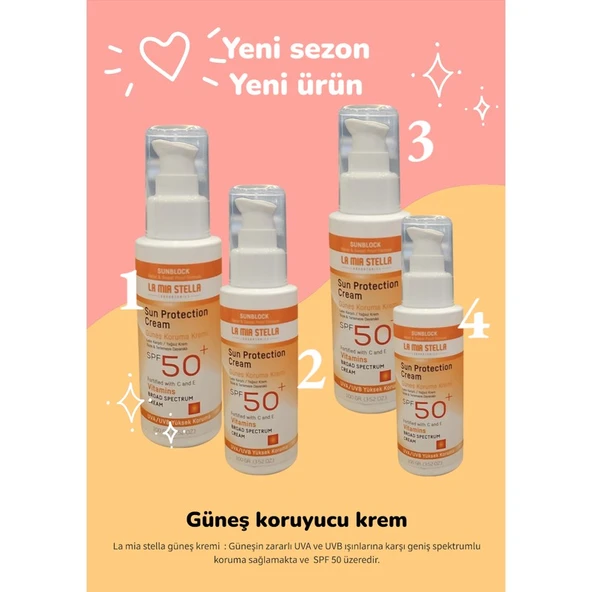 La Mia Stella Güneş Kremi - Resim 2