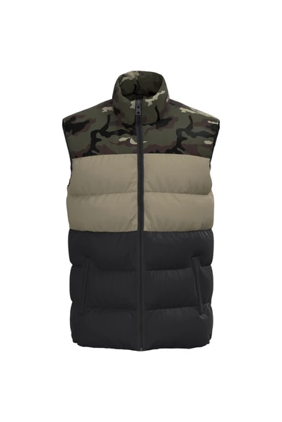 Only & Sons   ONSMELVIN LIFE PUFFER VEST OTW VD Erkek Siyah Yelek - 22022232 ürün görseli 1
