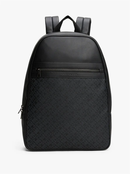 Tommy Hilfiger   TH MONOGRAM BACKPACK Erkek Siyah Çanta - AM0AM13490 ürün görseli 1