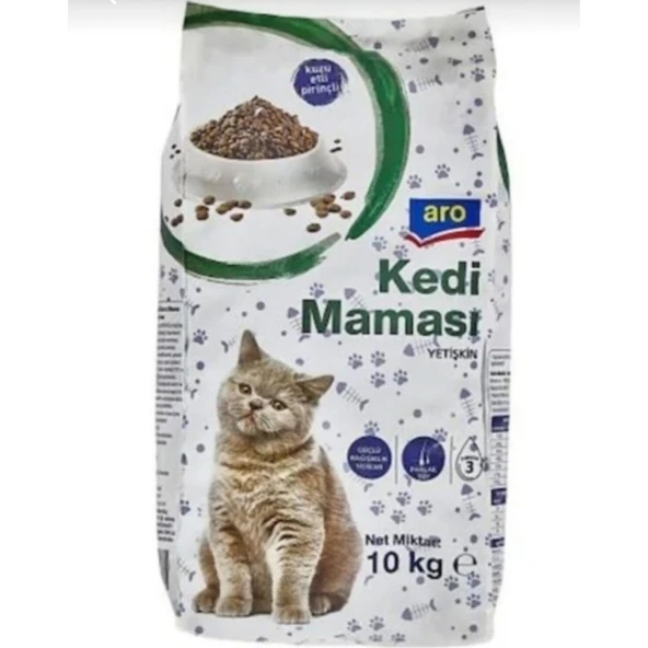 Aro Yetişkin Kedi Maması 10 kg ürün görseli 1
