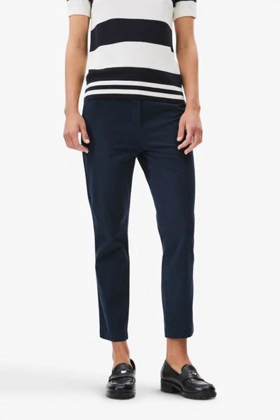Tommy Hilfiger   CO STRETCH GMD SLIM CHINO Kadın Mavi Pantolon - WW0WW45920 ürün görseli 1