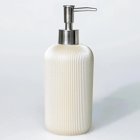 By Selim Lydia İnci 5 Parça Polyester Banyo Seti - Resim 5
