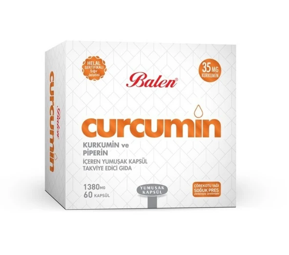 Balen Curcumin 2 1380 mg 60 Kapsül ürün görseli 1
