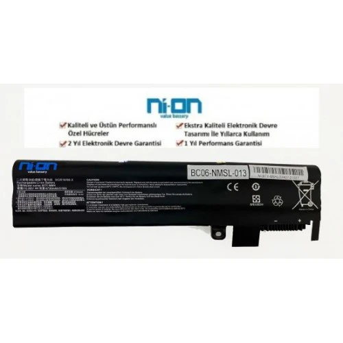 Nion Msi GL73 8RC-274XTR uyumlu Laptop Notebook Batarya - Pil ürün görseli 1