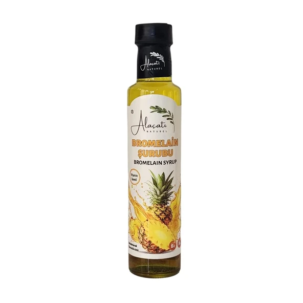 Alaçatı Naturel Bromelain Şurubu 250 ml ürün görseli 1