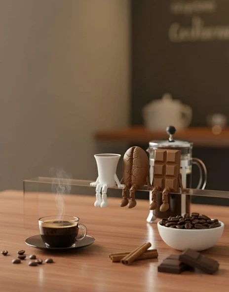 3d Baskı Kahve Fincanı Biblo - Resim 4
