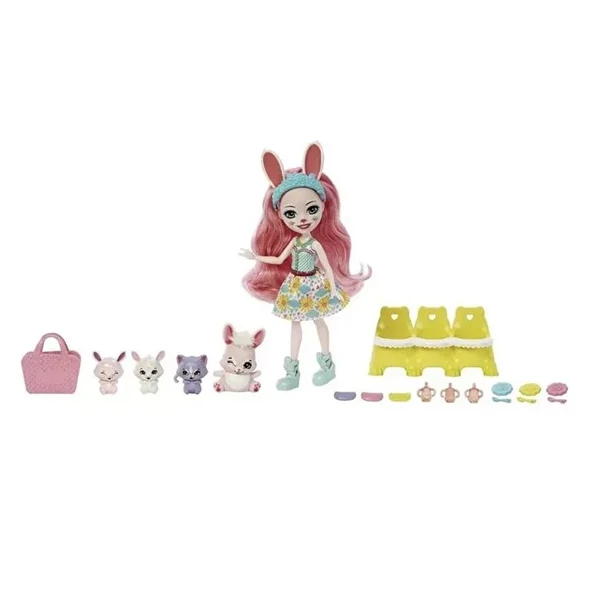 Mattel Enchantimals Bestie Reveal Yakın Arkadaş Bebekler HLK83-HLK85 ürün görseli 1