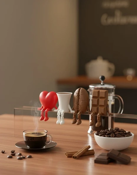 3d Baskı Kahve Fincanı Biblo - Resim 5