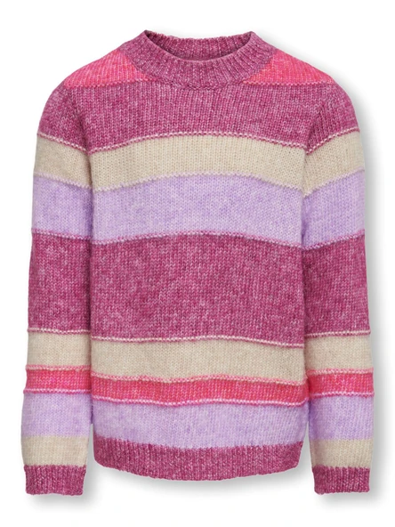 KOGELAINE L/S O-NECK KNT Kız Çocuk Kırmızı Kazak - 15302317 ürün görseli 1