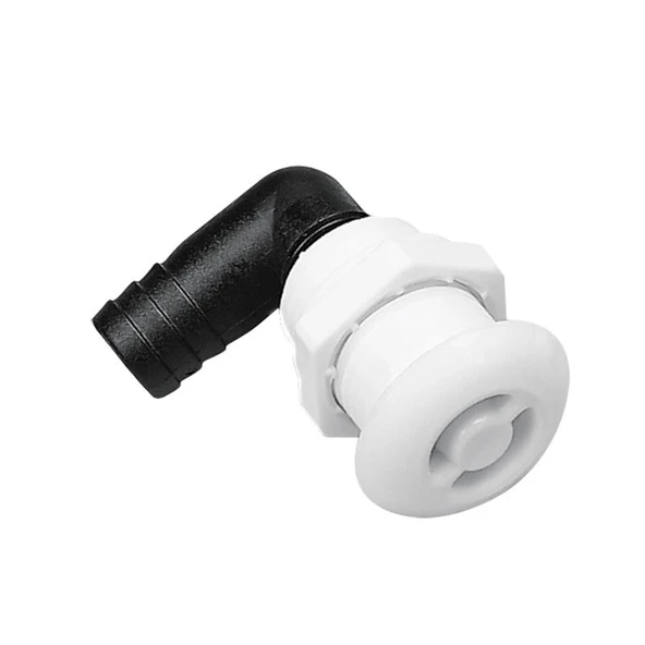 Ventilator For Tank Elbow 90°, Ø16mm Hose, White ürün görseli 1