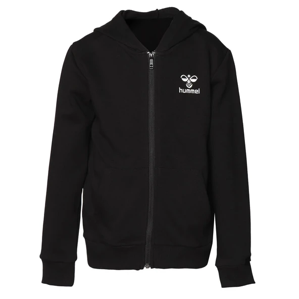 Hummel   HMLFELISIAS ZIP HOODIE Unisex Çocuk Siyah Sweatshirt - 921599 ürün görseli 1