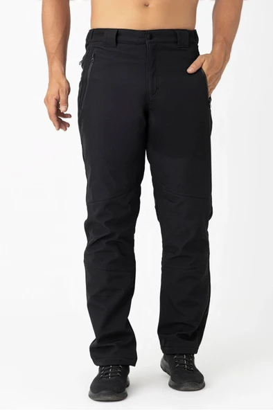 Crozwise Sosftshell Erkek Pantalon Siyah 2247 10 ürün görseli 1