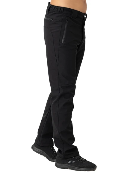 Crozwise Sosftshell Erkek Pantalon Siyah 2247 10 - Resim 3