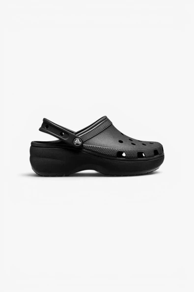 Crocs   Classic Platform Clog W Kadın Siyah Terlik - 206750 ürün görseli 1