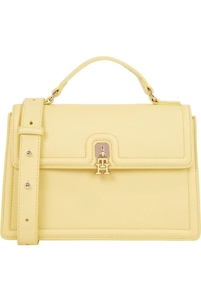 Tommy Hilfiger   TH ETERNITY MINI SATCHEL Kadın Sarı Çanta - AW0AW17176 ürün görseli 1