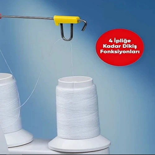 Kumtel Ev Tipi Overlok Makinesi - Resim 4