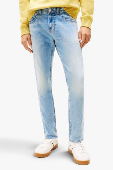 Tommy Hilfiger   AUSTIN SLIM TPRD BI0216 CO Erkek Mavi Denim Pantolon - DM0DM21033 ürün görseli 1