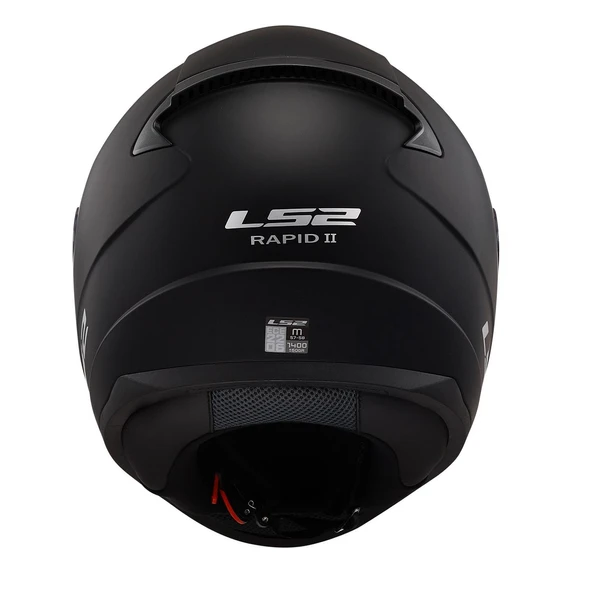 LS2 RAPID 2 MAT SİYAH KASK - Resim 4
