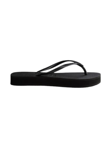 SLIM FLATFORM Kadın Siyah Terlik - 4144537 - Resim 2