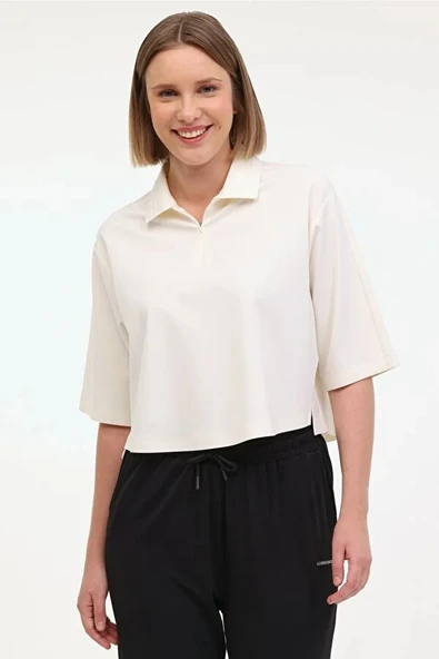 Lumberjack   5FM WL JUB 12BKK81 5FX Kadın Beyaz Polo - 101952356 ürün görseli 1