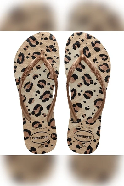 Havaianas   SLIM ANIMALS Kadın Sarı Terlik - 4103352 ürün görseli 1