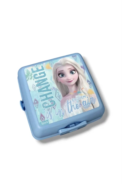Frozen Beslenme Kabı, Frozen Elsa Açık Mavi Beslenme Kabı,  Beslenme Kutusu 42550 ürün görseli 1