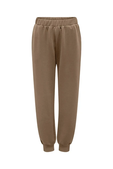 Only   ONLALINA LIFE CUFF PANT CC SWT Kadın Bej Eşofman Altı - 15326744 ürün görseli 1