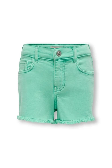 Only   KOGROBYN COLOR SHORTS PNT Kız Çocuk Yeşil Şort - 15302521 ürün görseli 1