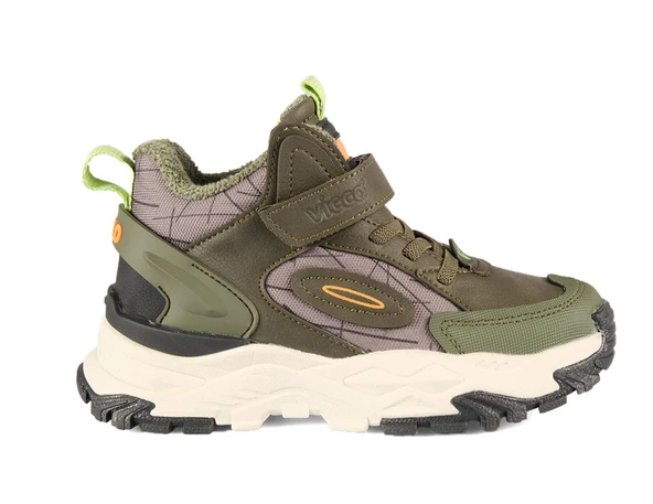 Vicco Tura Haki Askeri Yeşil Trekking Kürklü Bot Outdoor Spor Ayakkabı ürün görseli 1