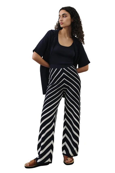Mısırlı   PANTOLON Uniseks Lacivert Pantolon - W23S03D555PN ürün görseli 1
