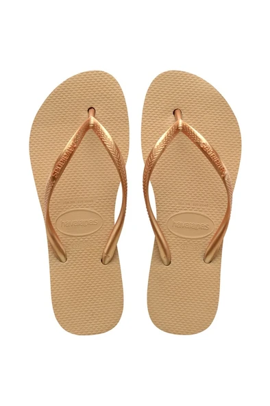 Havaianas   SLIM FLATFORM Kadın Sarı Terlik - 4144537 ürün görseli 1
