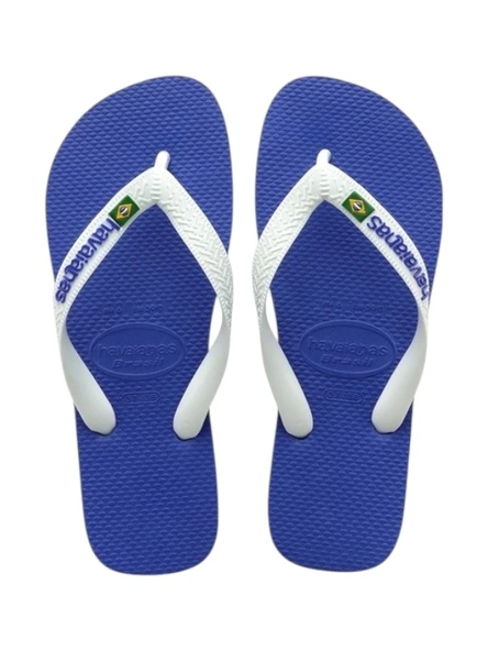 Havaianas   BRASIL LOGO Erkek Mavi Terlik - 4110850 ürün görseli 1