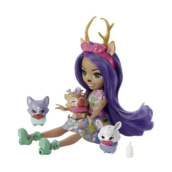 Mattel Enchantimals Bestie Reveal Yakın Arkadaş Bebekler HLK83-HLK84 ürün görseli 1