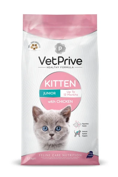 Vet Prive Kitten Yavru Kedi Maması 1,5 Kg ürün görseli 1