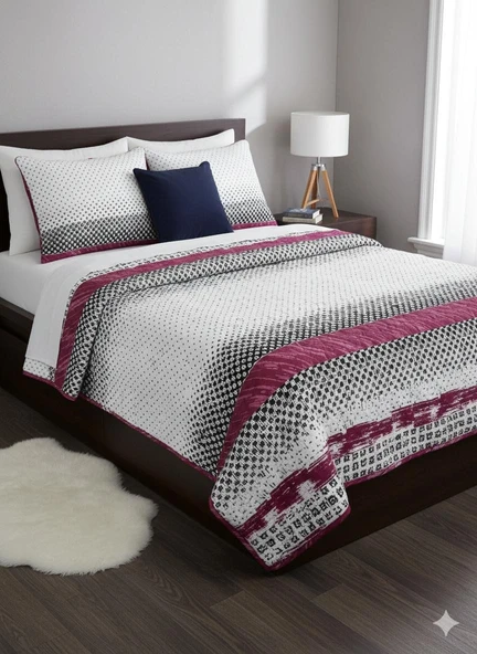 Gilya Premium Collection Çok Amaçlı Örtü Pike Çift Kişilik 200*230 cm ürün görseli 1