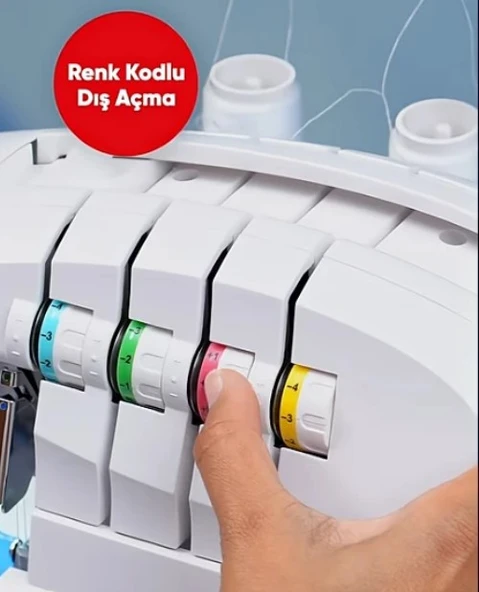 Kumtel Ev Tipi Overlok Makinesi - Resim 10