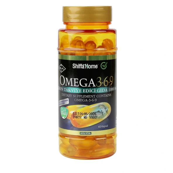 Shiffa Home Omega 3-6-9 60 Softjel ürün görseli 1