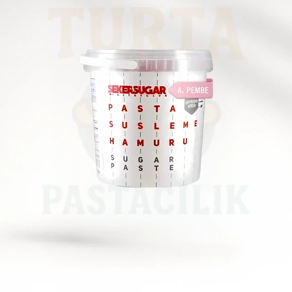 SEKER SUGAR 1 KG  HAMUR AÇIK PEMBE ürün görseli 1