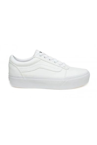 Vans   WM Ward Platform Kadın Beyaz Sneaker - VN0A3TLC ürün görseli 1