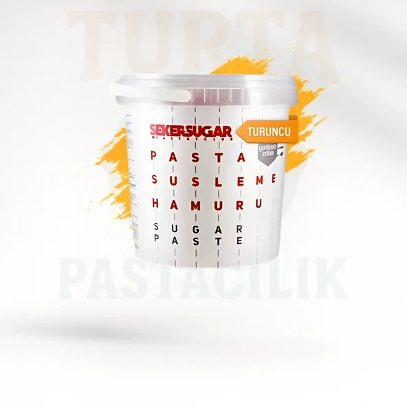 SEKER SUGAR 1 KG  HAMUR TURUNCU ürün görseli 1