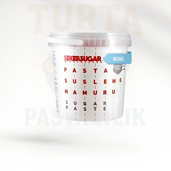 SEKER SUGAR 1 KG  HAMUR AÇIK MAVİ ürün görseli 1