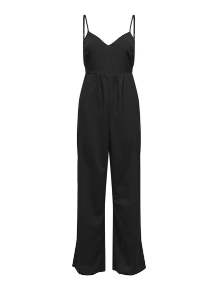 Only   ONLNOVA LIFE VIS MALI JUMPSUIT SOLID Kadın Siyah Tulum - 15352528 ürün görseli 1