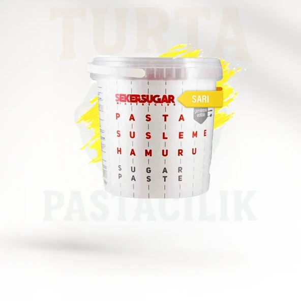 SEKER SUGAR 1 KG  HAMUR SARI ürün görseli 1