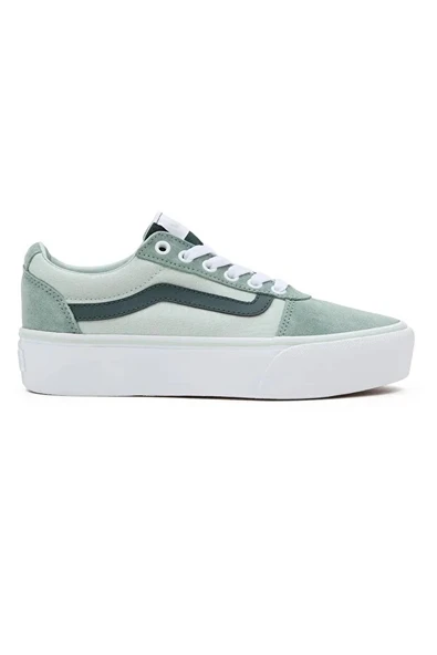 Vans   WM Ward Platform Kadın Yeşil Sneaker - VN0A3TLC ürün görseli 1